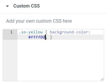 ElementorカスタムCSSに独自で追加したCSSクラスの内容を追加例