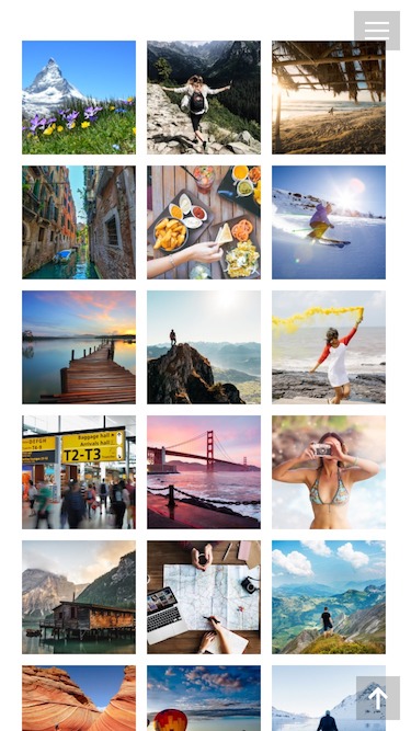 スマートフォン - トップイメージ4|エスティバルのWordPressテーマ ツアー・旅行会社サイト向け