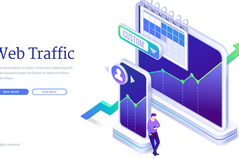 web traffic image